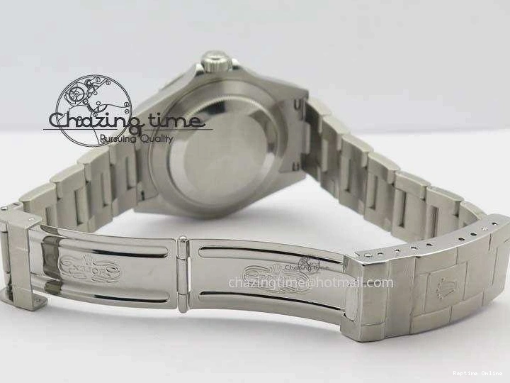 0204 SoftTouch Submariner 16610LV SS Green Metal Bezel JF 1:1 Best Edition Black Dial On SS Bracelet SH 3755